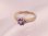 画像1: 愛あるファーストプレゼントに誕生指輪を K10ピンクゴールド ジュエルベビーリング [アメジスト] (1)
