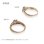 画像2: 愛あるファーストプレゼントに誕生指輪を K10ピンクゴールド ジュエルベビーリング [オパール] (2)