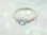 画像1: 愛あるファーストプレゼントに誕生指輪を　プラチナジュエルベビーリング　ブルートパーズ (1)