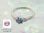 画像1: 愛あるファーストプレゼントに誕生指輪を K10ホワイトゴールド ジュエルベビーリング [サファイア/ピンクサファイア] (1)