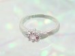 画像1: 愛あるファーストプレゼントに誕生指輪を　プラチナジュエルベビーリング　ピンクトルマリン (1)